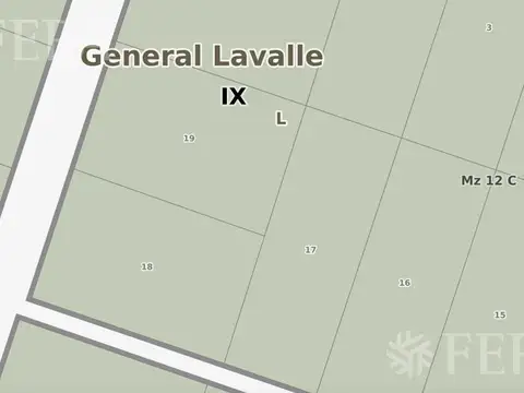 Venta lote en General Lavalle