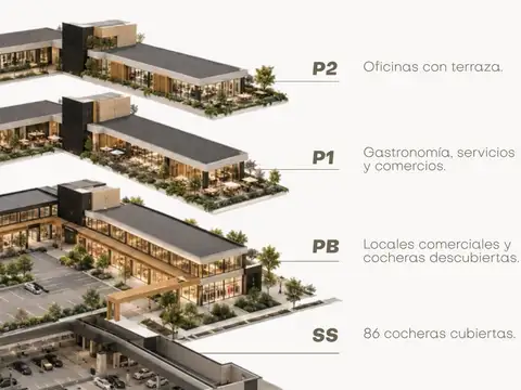 Los Olivos Paseo Comercial. Cocheras en venta. Excelente ubicación