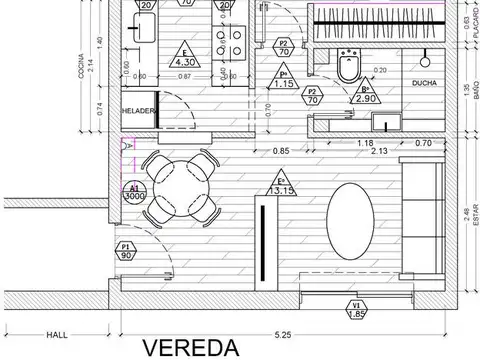 Depto Tipo Casa en Venta 1 año