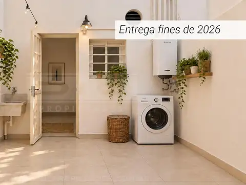 Depto Tipo Casa 2 ambientes con 1 baño