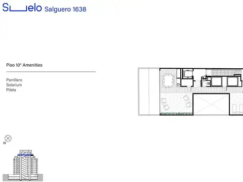 Departamento 2 ambientes con 1 baño