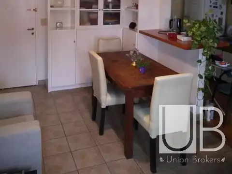 Departamento 2 ambientes con 1 baño