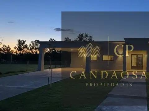 Adg. Excelente Casa A Estrenar En Barrio Monet
