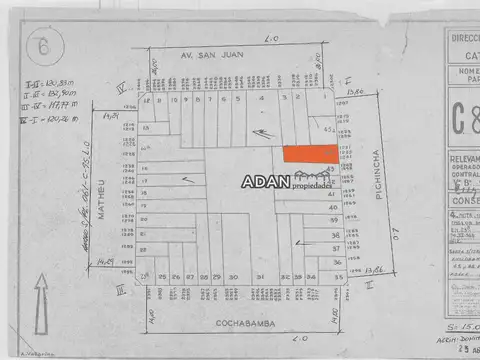 Terreno en Venta 12  mts Frente