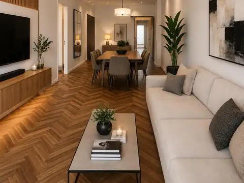 Venta 3 Ambientes Frente balcón corrido Impecable super luminoso