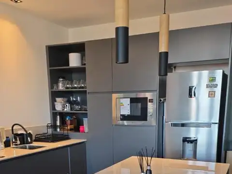 Departamento 2 ambientes con 2 baños