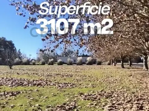 VENTA LOTE CHACRAS LA PRIMAVERA LUJAN GOLF DLUB 3007 M2 INMEJORABLE