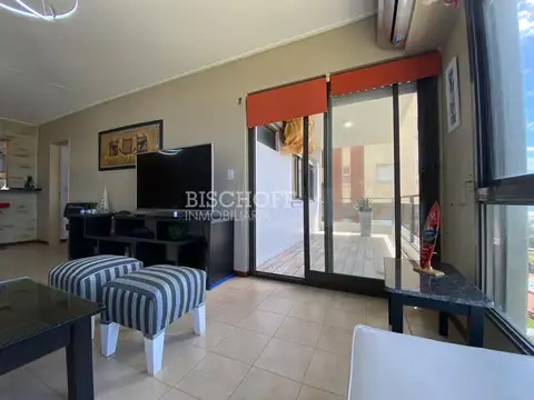 Departamento 2 ambientes con 2 baños