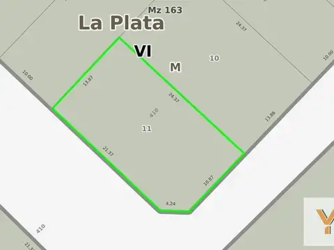 Terreno en Venta de 334,0 m2