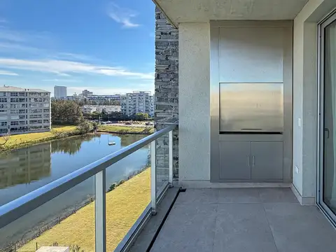 Departamento  2 ambientes en alquiler anual con vista al lago en YOO 5 NORDELTA