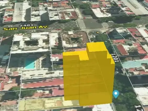 Terreno en Venta 45  mts Fondo