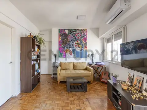 Departamento 2 ambientes con 1 baño