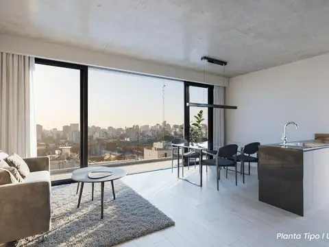 Departamento 3 ambientes con 2 baños