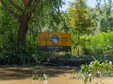 VENTA LOTE TERRENO  ISLA DEL CARAGUATA  DELTA TIGRE
