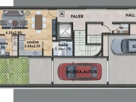 DEPARTAMENTOS DE 2 Y 3 AMBIENTES