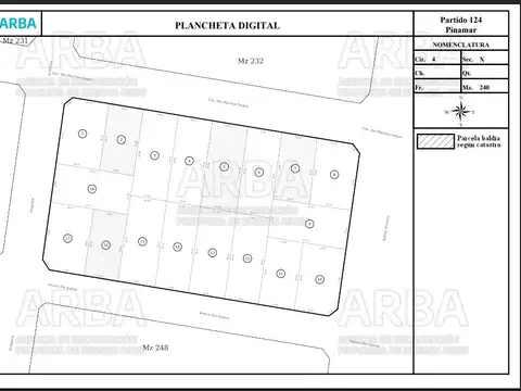 Terreno en Venta de 412,0 m2