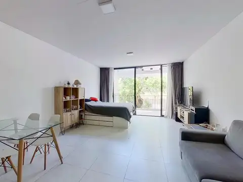 Monoambiente divisible con balcón aterrazado. Saavedra.