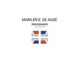 Marilen E de Auge Propiedades