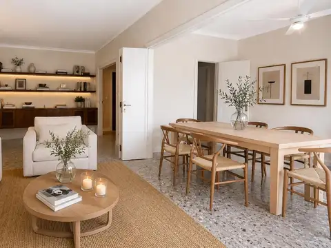 3 dormitorios con dependencia y balcon en excelente ubicación