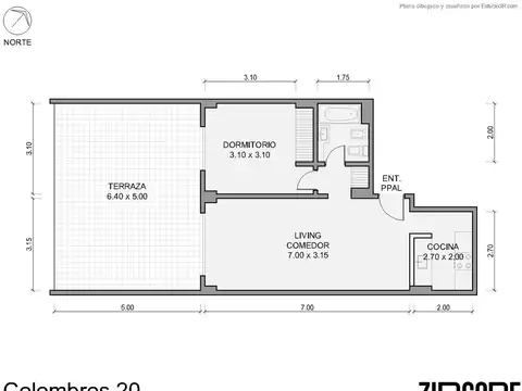 Departamento en Venta en Almagro, USD 105.000