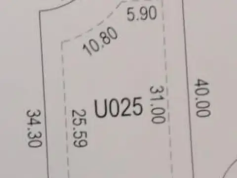 Terreno en Venta de 800,0 m2