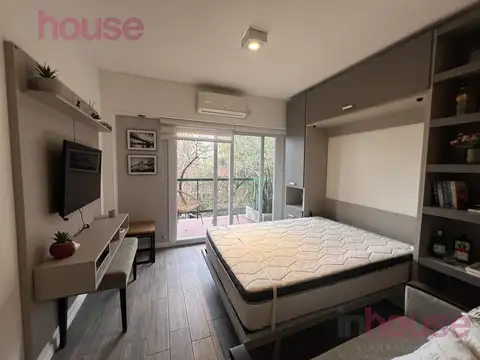 Departamento monoambiente amoblado en Las Cañitas