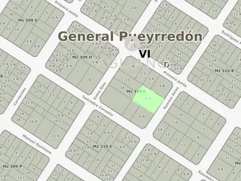 Terreno en Venta 28  mts Frente