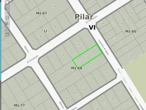 LOTE EN VENTA EN PILAR 