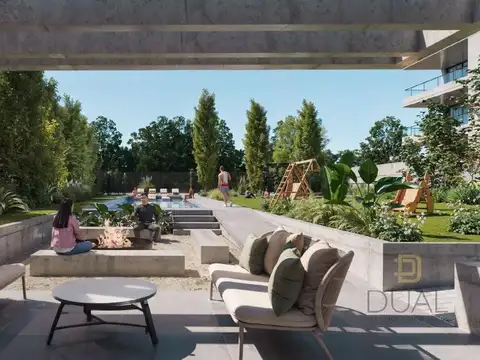 Departamento 4 ambientes con 2 baños