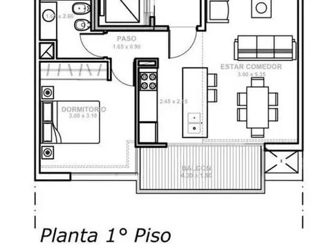 Departamento en Venta en Lanús, USD 75.000