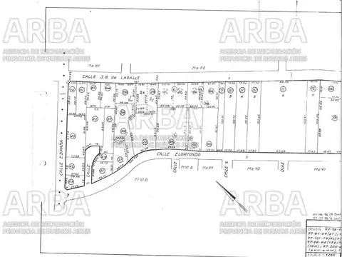 Terreno en Venta 43  mts Fondo