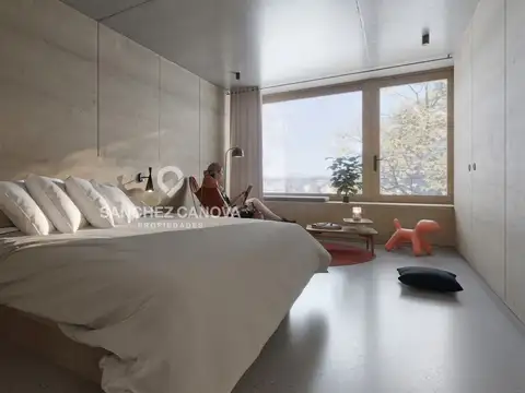 Departamento 2 ambientes con 2 baños