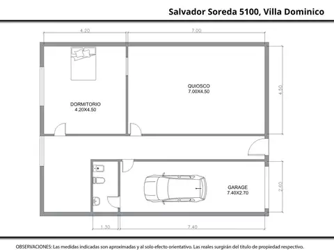 Casa en Venta con 1 cochera