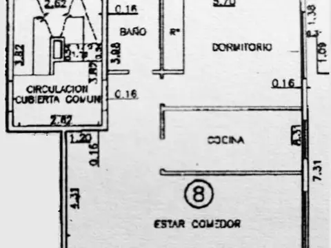 Depto Tipo Casa en Venta 51 años