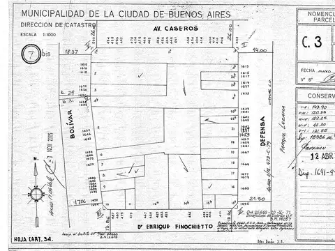 Terreno en Venta en San Telmo, USD 540.000