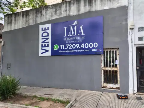 Venta Terreno Villa Urquiza en excelente zona USAA, se toma en parte de pago y ofrece financiación.