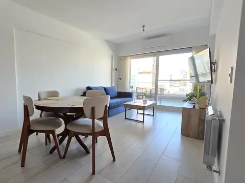 Departamento 2 ambientes con balcón terraza. Edificio con amenities
