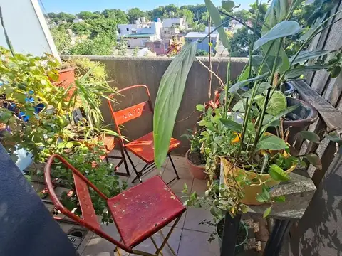 Departamento 2 ambientes con 1 baño