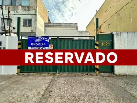 Inmueble apto deposito casa lote de 299m2 con CONSTRUCCION en 1 planta - 8,66x34,64 zona industrial