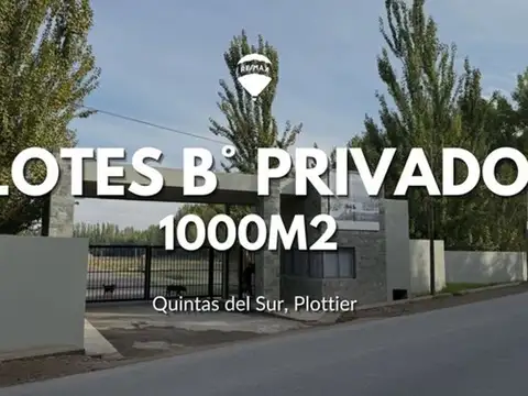 LOTE DE 1.000M2 UF 16