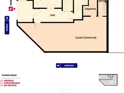 Urquiza 3300, Piso 1