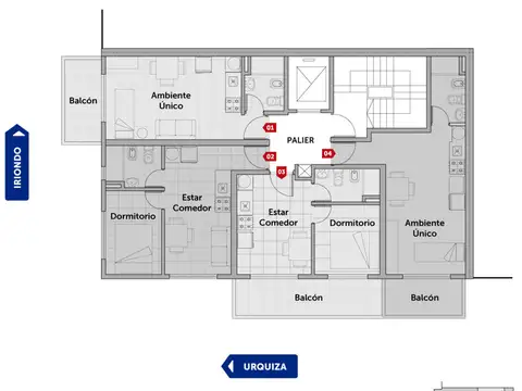 Departamento en Venta de 2 ambientes