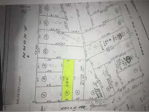 Terreno en Venta en San Vicente, USD 35.000