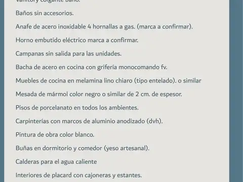 Departamento en Venta A Estrenar