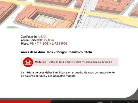 Terreno en Venta en Villa Urquiza, USD 800.000