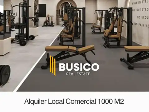 ALQUILER LOCAL COMERCIAL 1000 M2