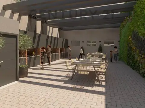 Departamento 4 ambientes con 2 baños