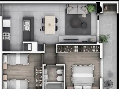 Departamento en Venta en Fisherton, USD 129.741