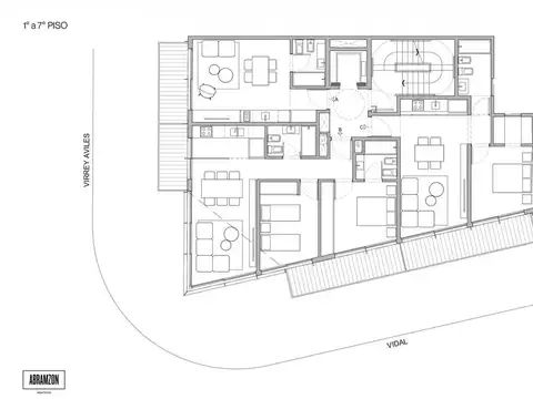 Departamento 3 ambientes con 2 baños