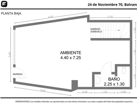 Local en Venta en Balvanera, USD 45.000